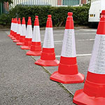 Red & White - Traffic Cone                                                                                                       - Tool and Fixing Suppliers