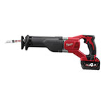 Milwaukee M18BSX-402C Reciprocating Saw 2-18v-4Ah Li-ion Batteries                                                               - Tool and Fixing Suppliers