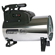 SIP Fireball 1071DV 51,787 to 107,000 BTU Propane Gas Space Heater - Tool and Fixing Suppliers