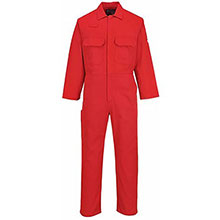 Boiler Suit - Bizweld Flame Retardent Red