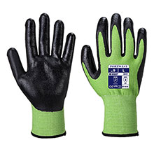 Portwest Green Cut Foam Nitrile Gloves - Cut Level D - Gloves - ParkerTools